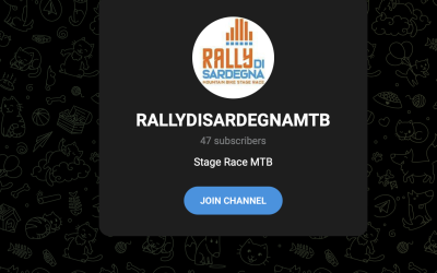 Iscriviti al canale telegram del Rally di Sardegna MTB